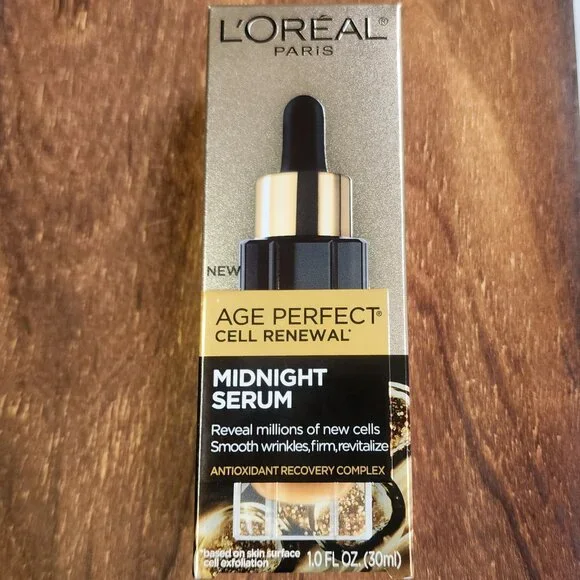 L’Oréal Age Perfect Cell Renewal Midnight Serum 1oz - Picture 2 of 6